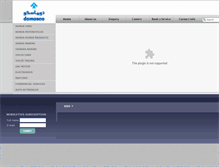 Tablet Screenshot of domasco.com